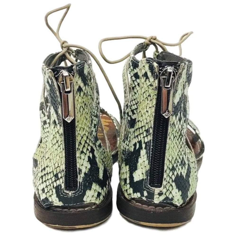 Sam Edelman Gwenna Snake Print Gladiator Sandals - Picture 4 of 5